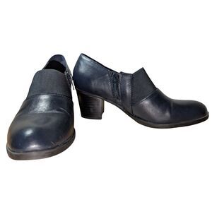 Kim Rogers Reily Platform Block Heels - 2" Heel - Navy - Size 6M